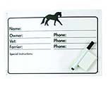 Horse Info Stall Plaque