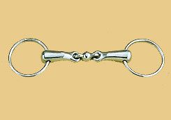 Metalab Jointed Berry Mouth Loose Ring Bit