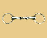 Metalab Jointed Berry Mouth Loose Ring Bit