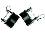 Steel Jump Cups with Black Pins