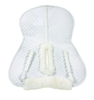 Centaur Pure Natural Sheepskin Classic Style Half Pad with Plain Edge Best Price