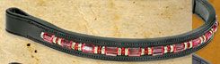 Ovation Iced Rose Pink Browband