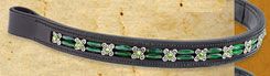 Ovation Emerald Designs Browband