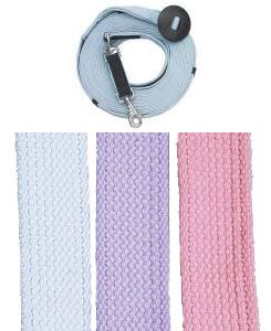 Centaur White Cotton Web 35' Lunge Line With Donut