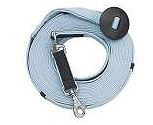 Centaur White Cotton Web 35' Lunge Line With Donut