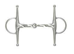 Metalab ST Slow Twist Eggbutt Full Cheek Bit