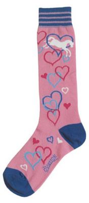 Ovation Ladies Graffiti Hearts Socks