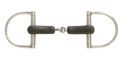 Metalab King Dee Rubber Jointed Mouth Bit