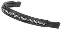 Ovation Swarovski Serpentine Bling Browband