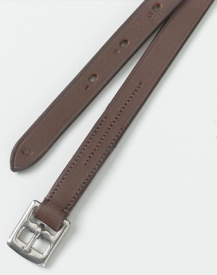 Camelot Childs Stirrup Leathers-Brown Best Price
