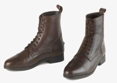 Ovation Ladies Gold Circuit Naturals Pro Lace Paddock Boots