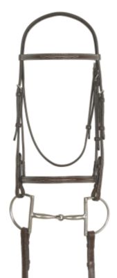 Ovation Fancy Raised Bridle with 66" Reins