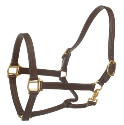 Ovation Triple Stitch Fixed Chin Show Halter