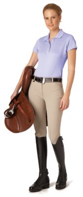 Ovation Ladies Ultra DX EuroSeat Knee Patch Riding Breeches