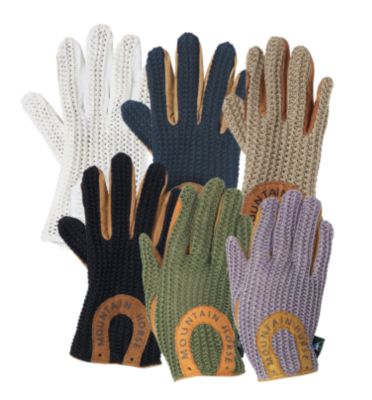 Mountain Horse Crochet Riding Gloves