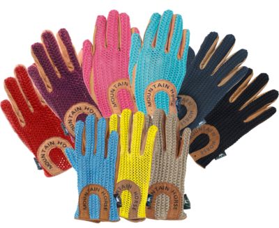 Mountain Horse Kids' Crochet Riding Gloves