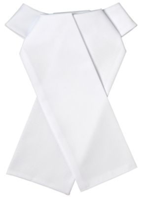 Ovation Cotton Twill Ready Tied Stock Tie