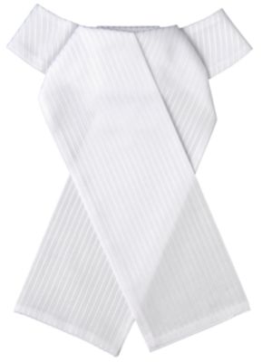 Ovation Cotton Tone-on-Tone Ready Tied Stock Tie