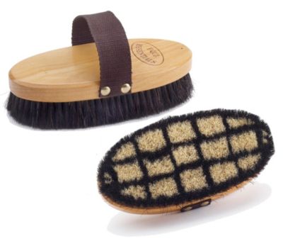 Equi-Essentials Wood Backed Pig Bristle Body Brush Best Price