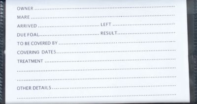 Equi-Essentials Stall Mate Replacement Card Best Price