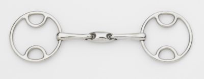 Metalab Loop Ring Oval Mouth Gag Bit 
