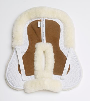 Ovation Sheepskin Half Saddle Pad with Suede