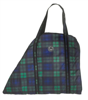 Centaur Classic Plaid Saddle Carry Bag