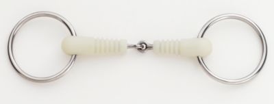 Happy Mouth Jointed Ribbed Loose Ring Bit