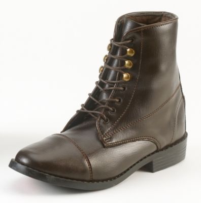Equi-Star Ladies Synthetic Lace Paddock Boots