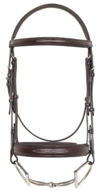 Camelot Fancy Stitch Wide Noseband Bridle