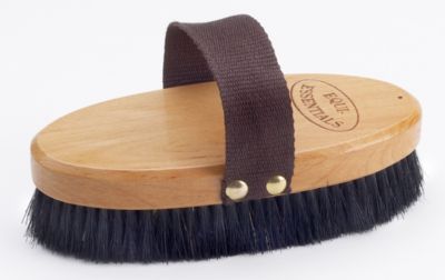 Equi-Essentials Wood Backed Horshair Body Brush Best Price