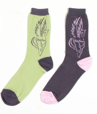 Ovation Ladies Wings Mid Calf Socks