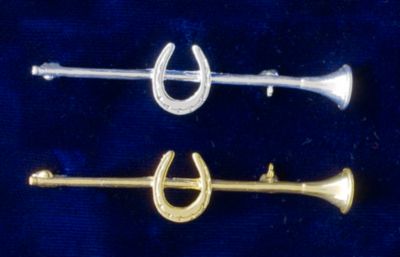 Ovation Horseshoe Stock Pin Best Price