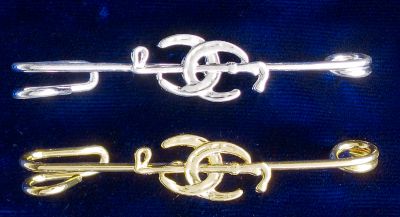 Ovation Double Horseshoe Stock Pin Best Price