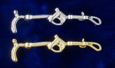 Ovation Horse Head and Whip Stock Pin Best Price