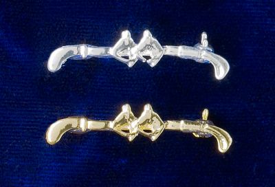 Ovation Double Horse Head Stock Pin Best Price