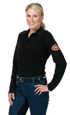 ER OV Lds Amber Wntr Frch Terry Polo Best Price