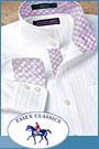 Essex Classics Ladies Market Street Lavender Contrast Show Shirt