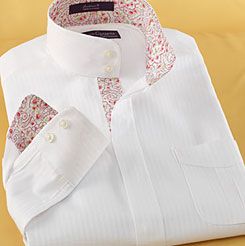 Essex Classics Girls Rose Liberty Contrast Show Shirt