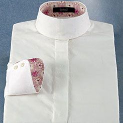 Essex Classics Girls Paisley 3 Contrast Show Shirt
