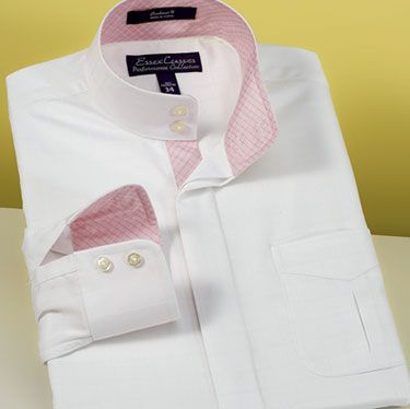 Essex Classics Girls Whitepane 2 Show Shirt