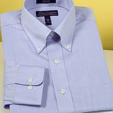 Essex Mens CoolMax Trim Fit Show Shirt