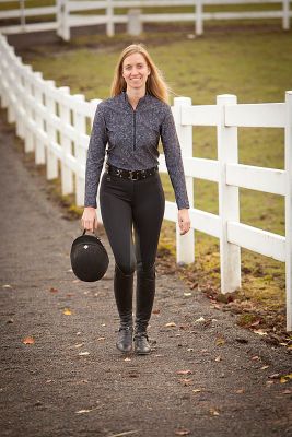 FITS Ladies Scroll Long Sleeve Tech Shirt Best Price