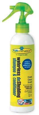 FURminator Waterless deShedding Shampoo &amp; Conditioner for Dogs