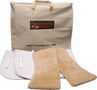 Fleeceworks Complete Dressage Saddle Pad Package