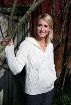 Goode Rider Hooded Cable Sweater