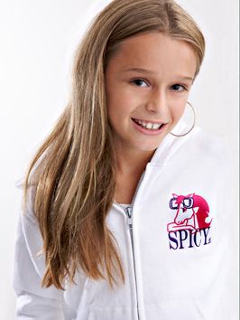Haute Cheval Spicy Pony Girls Zip Hoodie