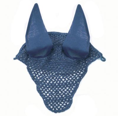 Horse Fare Crochet Ear Net with No Tassels