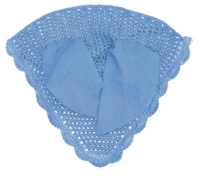 Horse Fare Crochet Scallop Ear Net