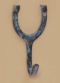Horse Fare Single Small Horseshoe Hook